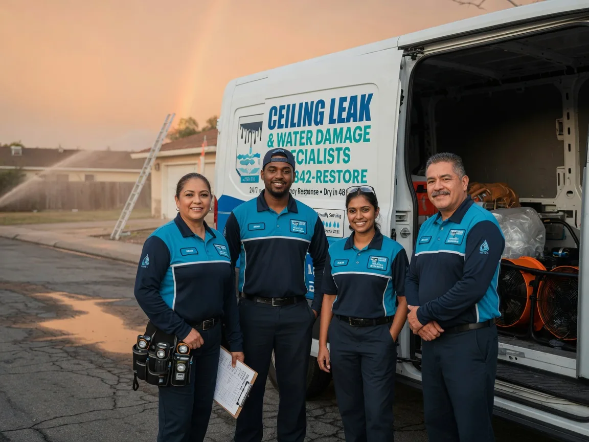 Ceiling Leak Cleanup company in Leblanc, LA